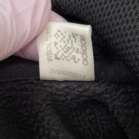 Adidas 1/4-Zip Track Jacket 2XL/3XL 26x33 Black Sleeve-Stripes - Picture 10 of 16